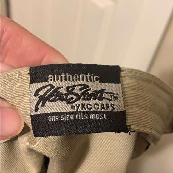 Tan cap with sparkle cross - Picture 4 of 4